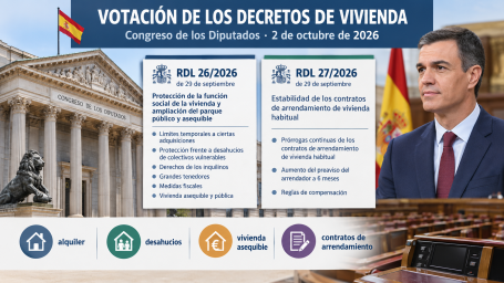 ALQUILERES EN ESPAÑA: EL PROPIETARIO PODRÍA TENER QUE PAGAR 12 MESES AL INQUILINO SI NO RENUEVA
